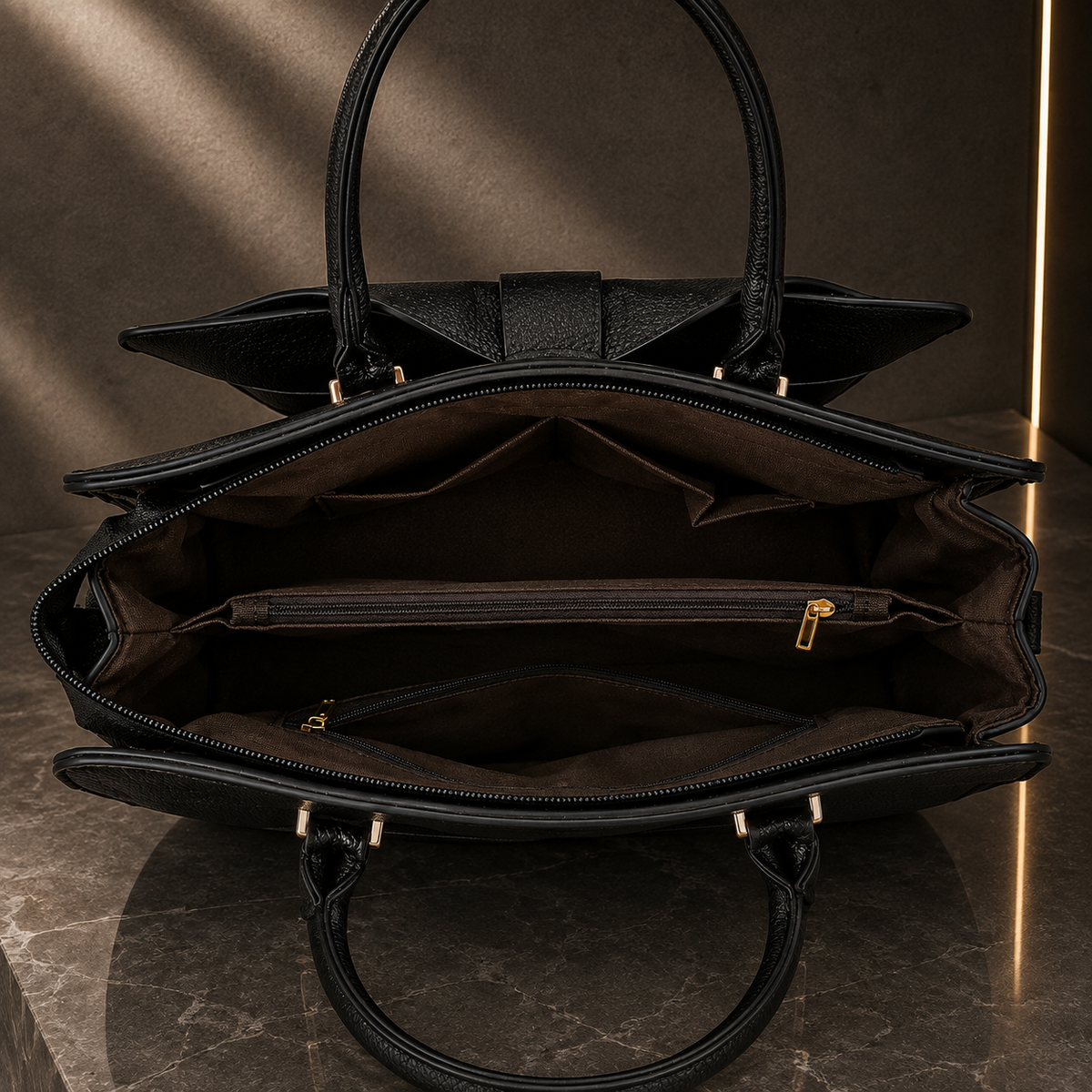 Bolsa Transversal em Tom Neutro