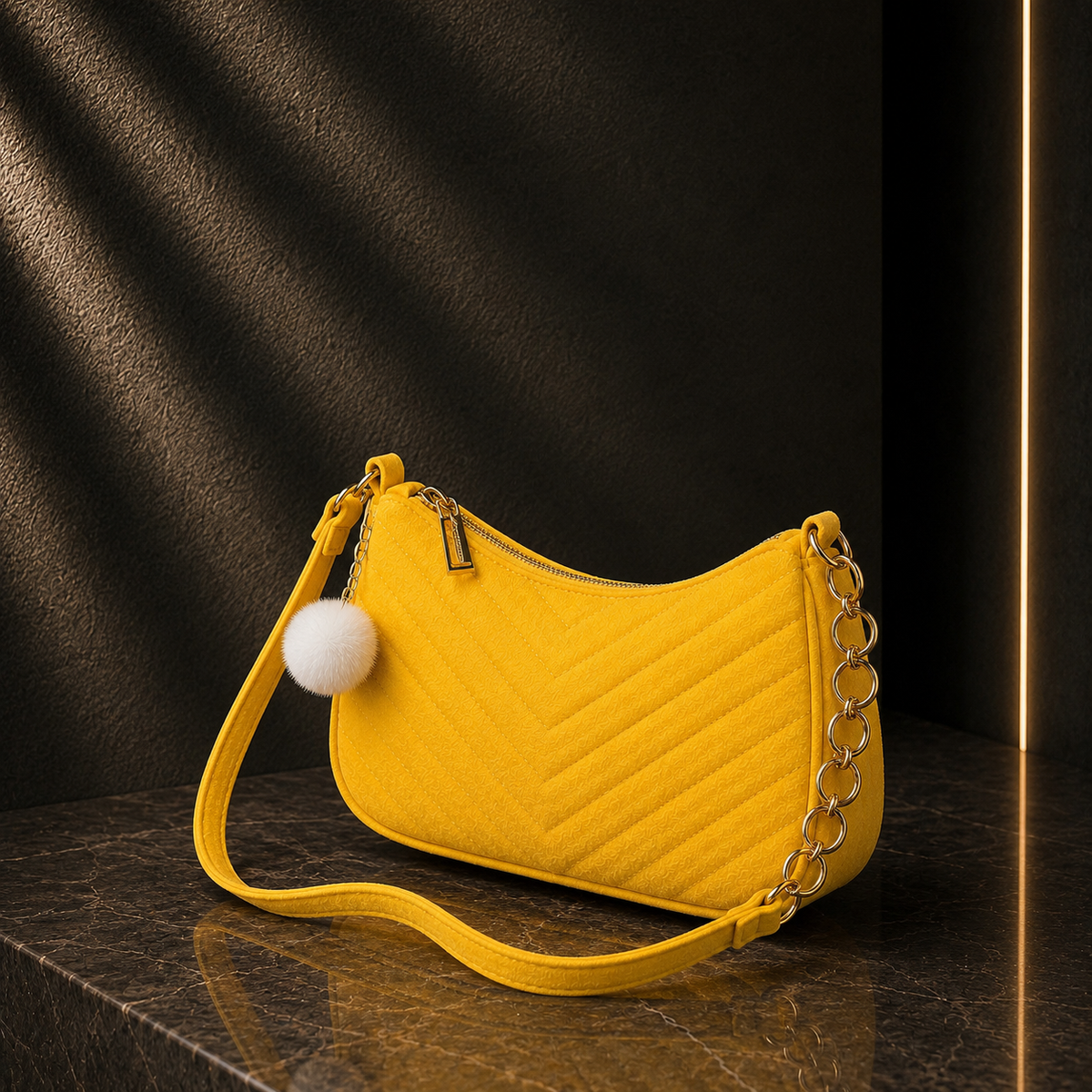 Bolso Cruzado Vintage de Fieltro