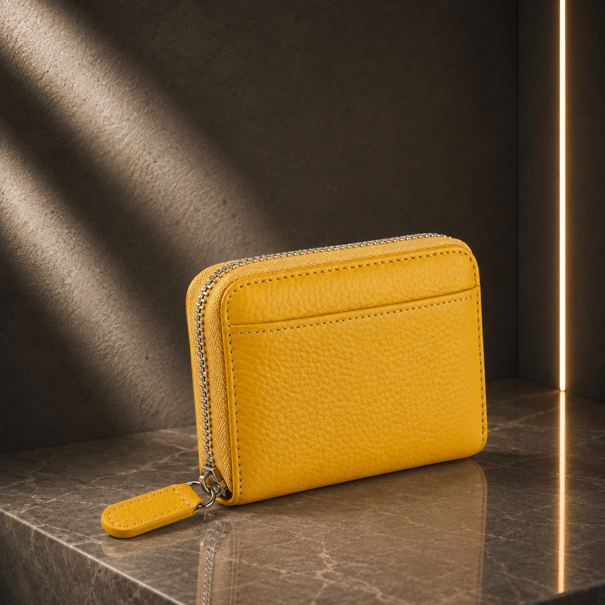 RFID Genuine Leather Card Wallet