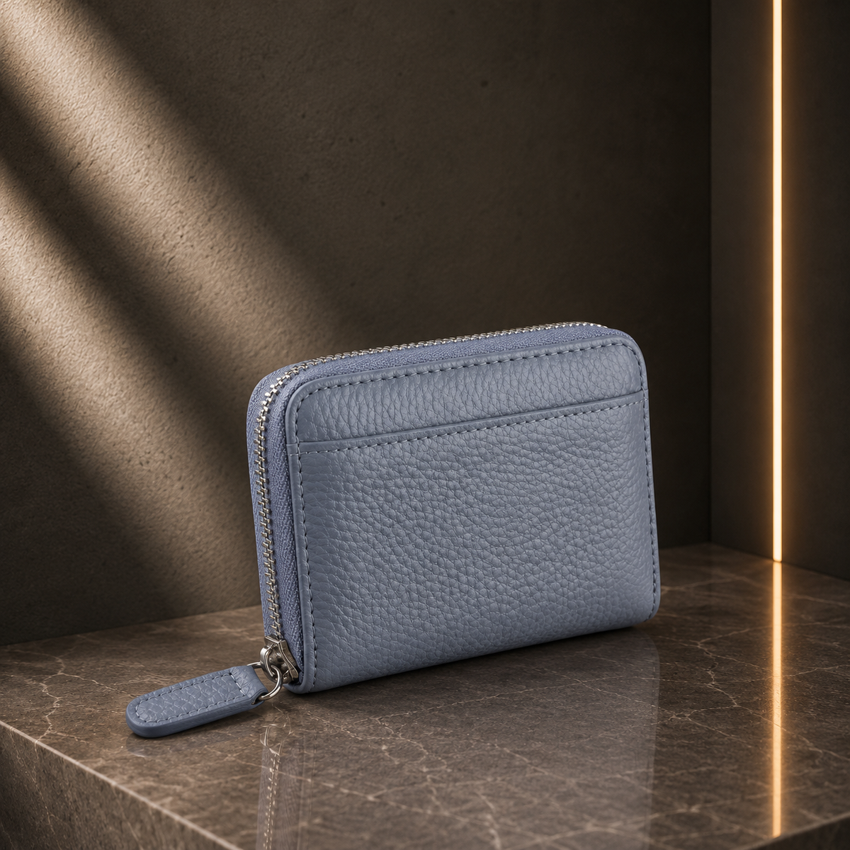 RFID Genuine Leather Card Wallet