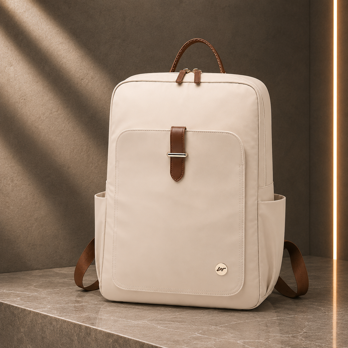 Mochila em Nylon Grande Capacidade Multifuncional