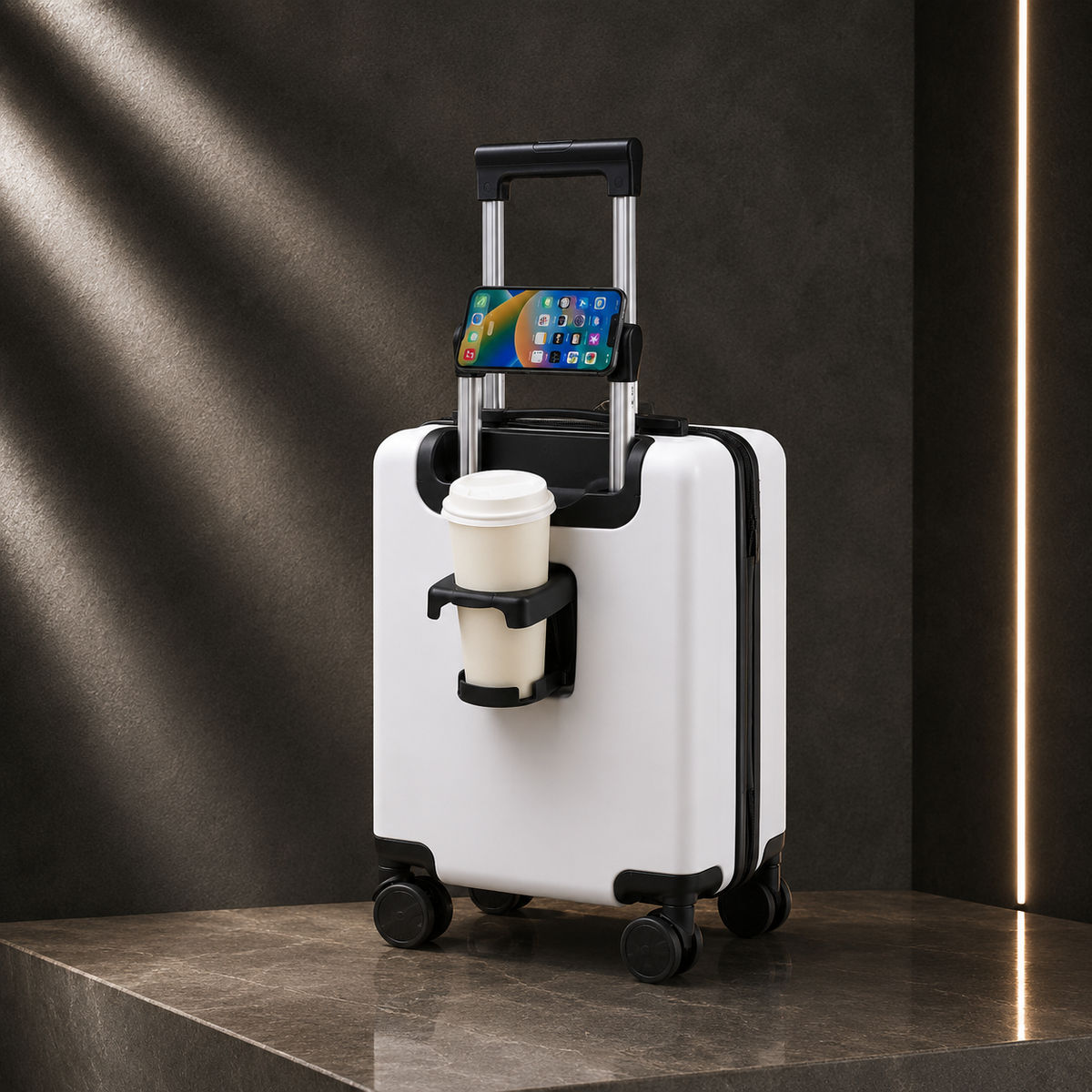 Mala de Viagem Mini 14'' Leve com Fecho de Código