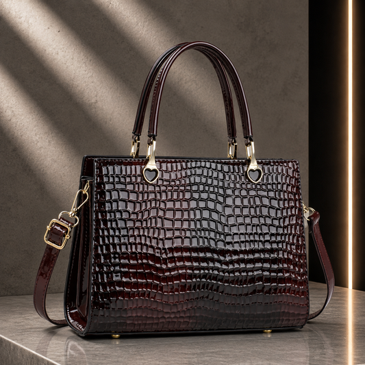 Bolsa Tote Sofisticada Bicolor