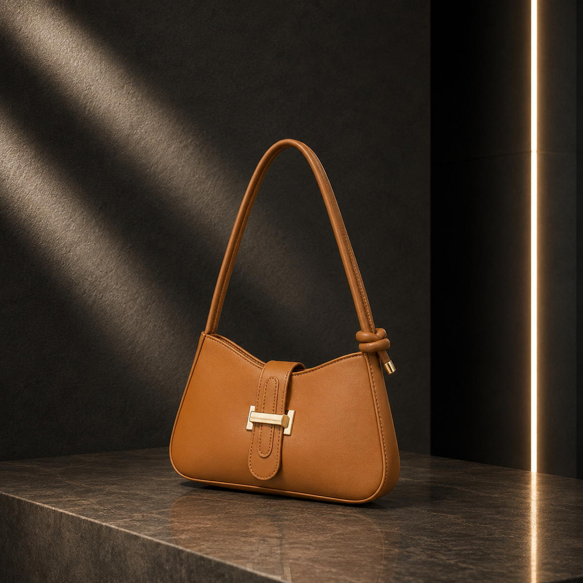 Bolsa Transversal Minimalista Texturizada
