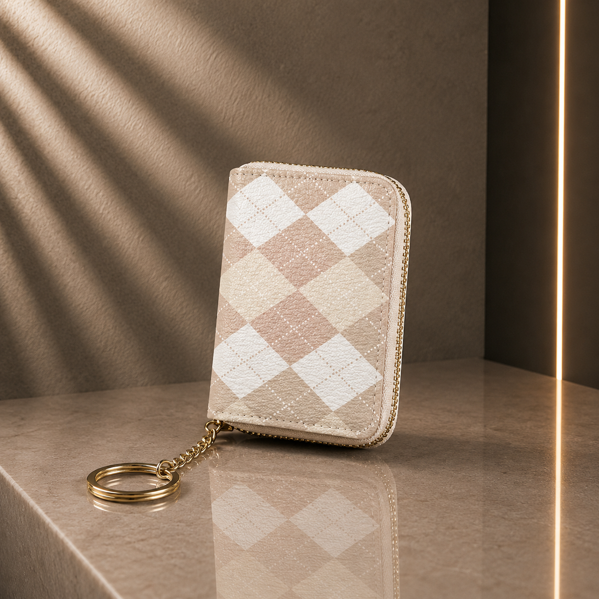 Porta-Moedas Grande Capacidade com Bloqueio RFID
