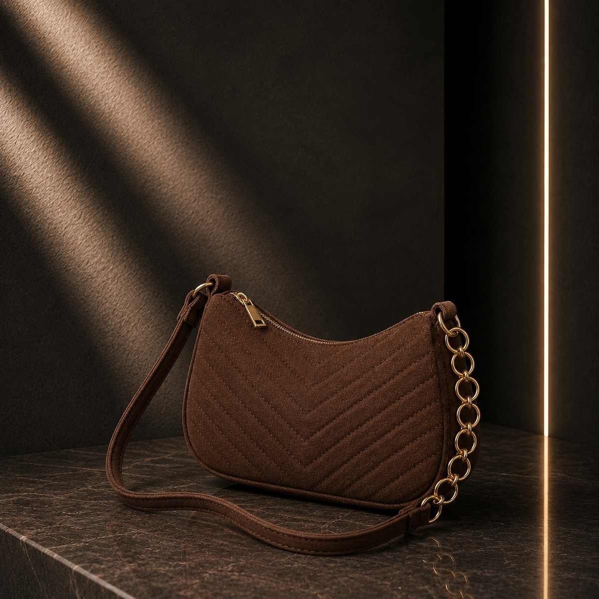 Bolso Cruzado Vintage de Fieltro