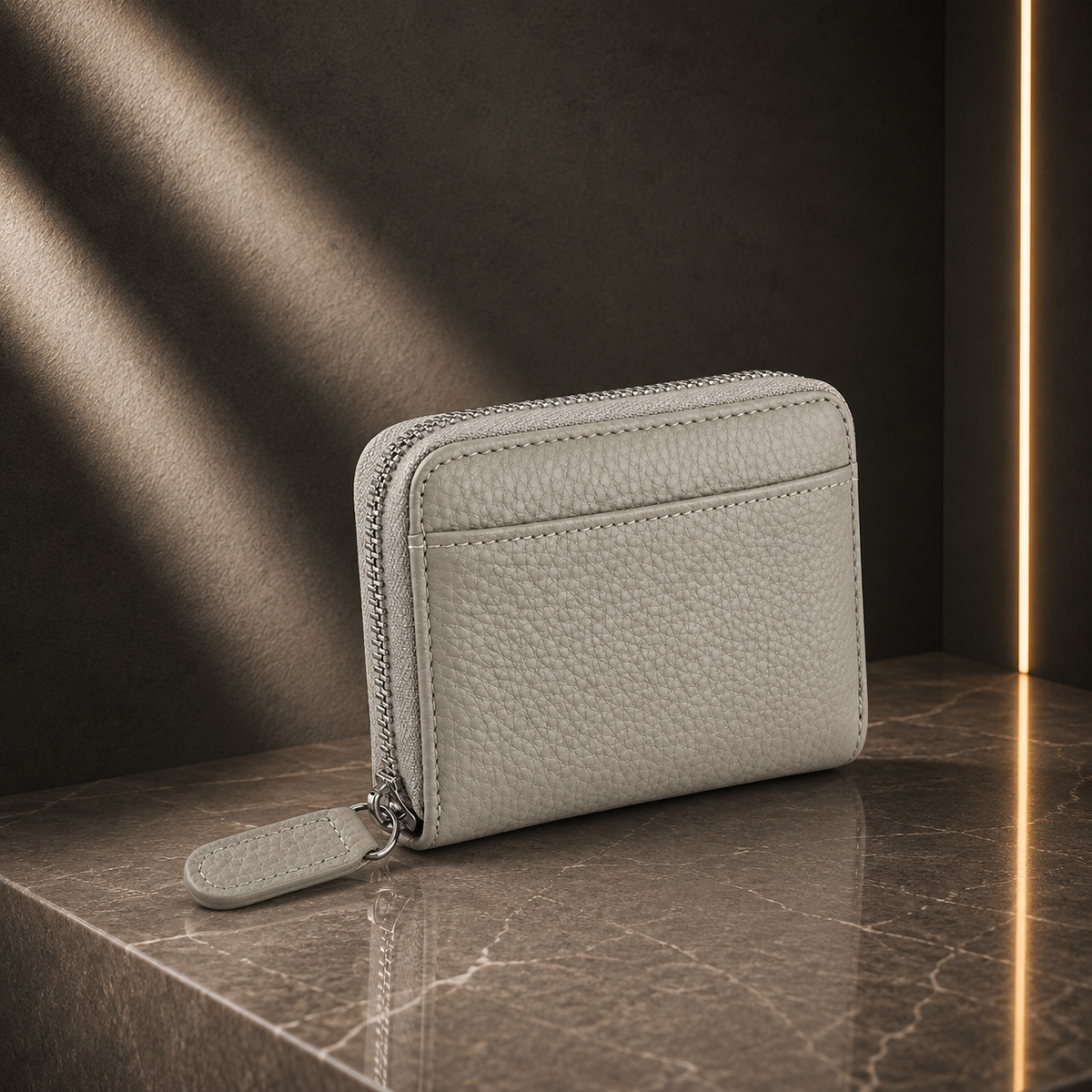 RFID Genuine Leather Card Wallet