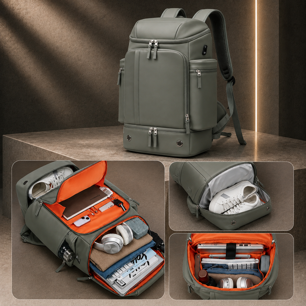 Mochila de Grande Capacidade para Outdoor