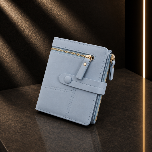Carteira Clutch com Fecho de Correr