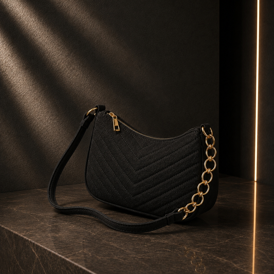 Bolsa Transversal Vintage em Feltro