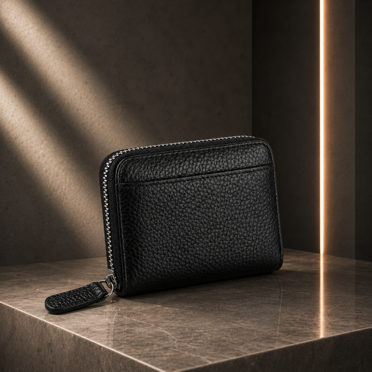 RFID Genuine Leather Card Wallet
