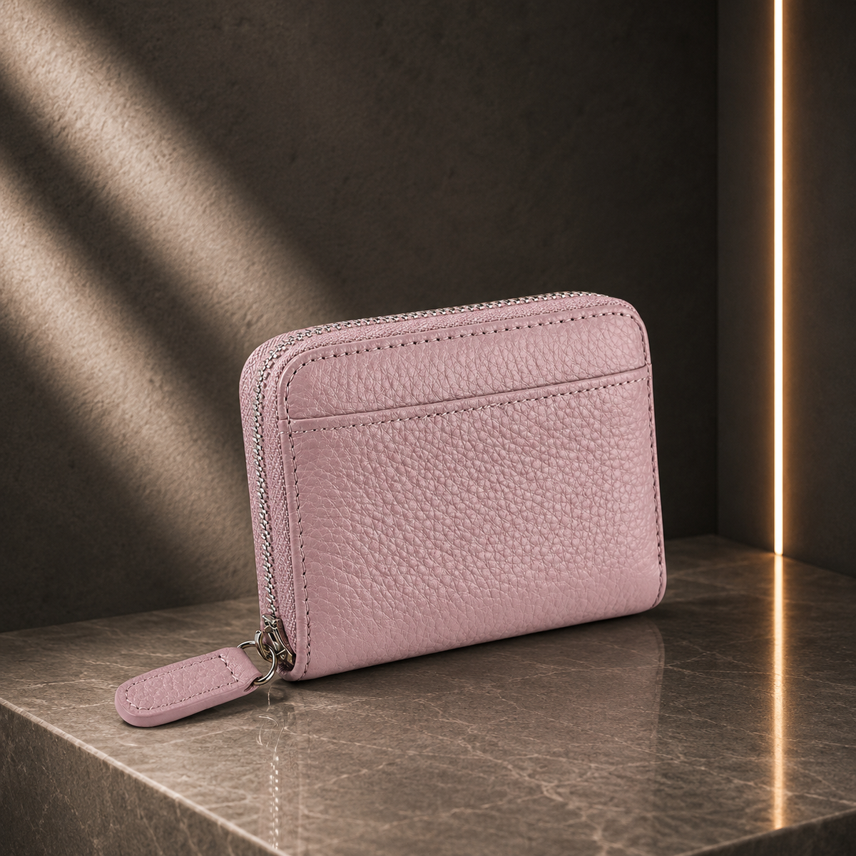 RFID Genuine Leather Card Wallet