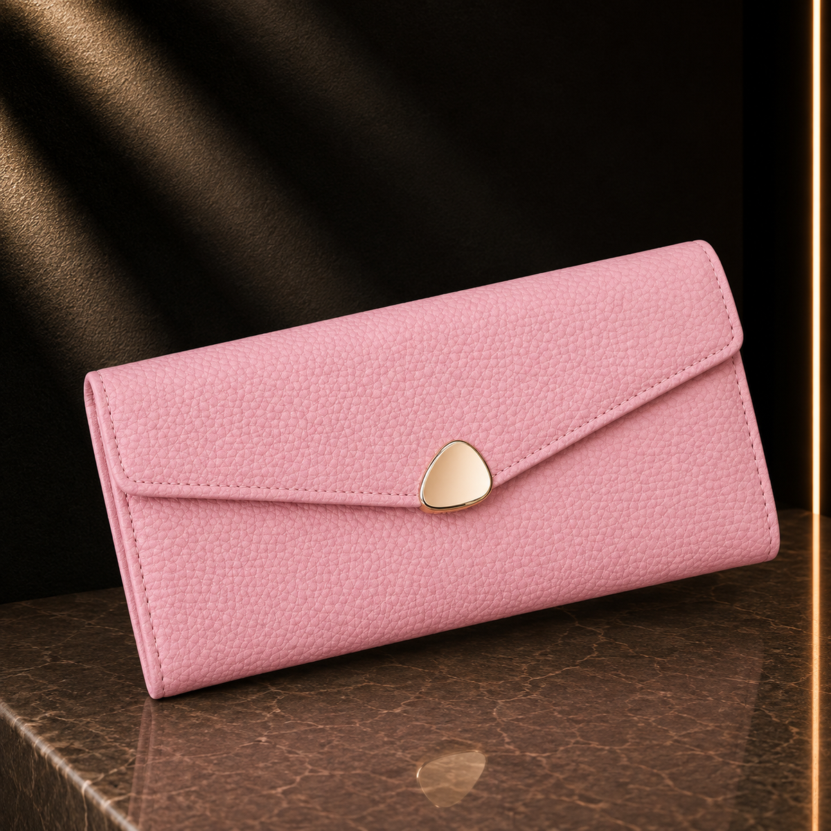 Carteira Clutch Textura Lichia