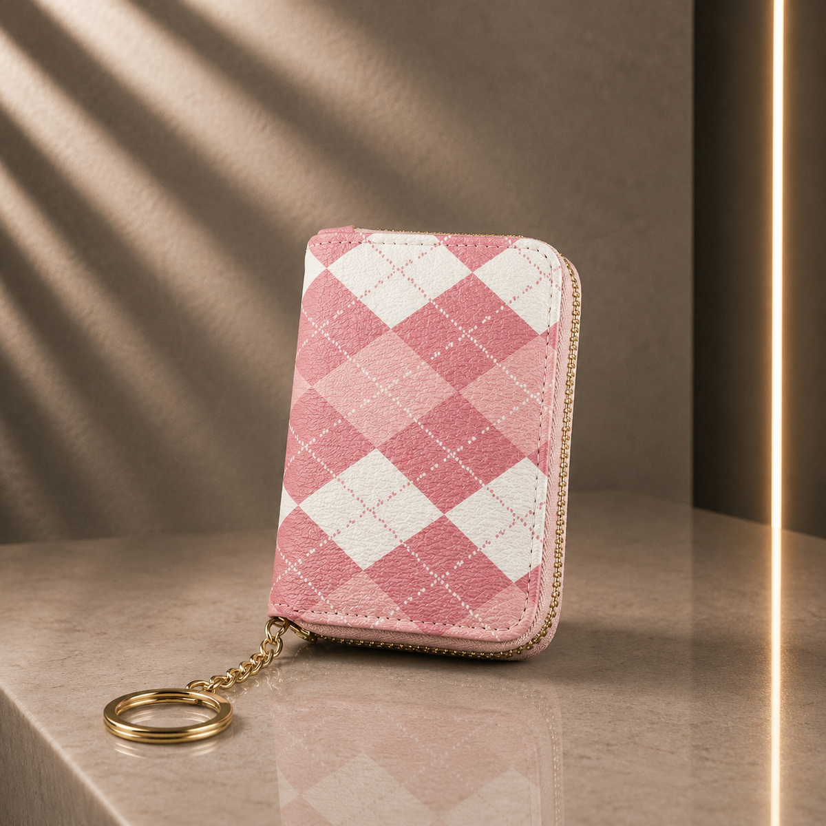 Porta-Moedas Grande Capacidade com Bloqueio RFID