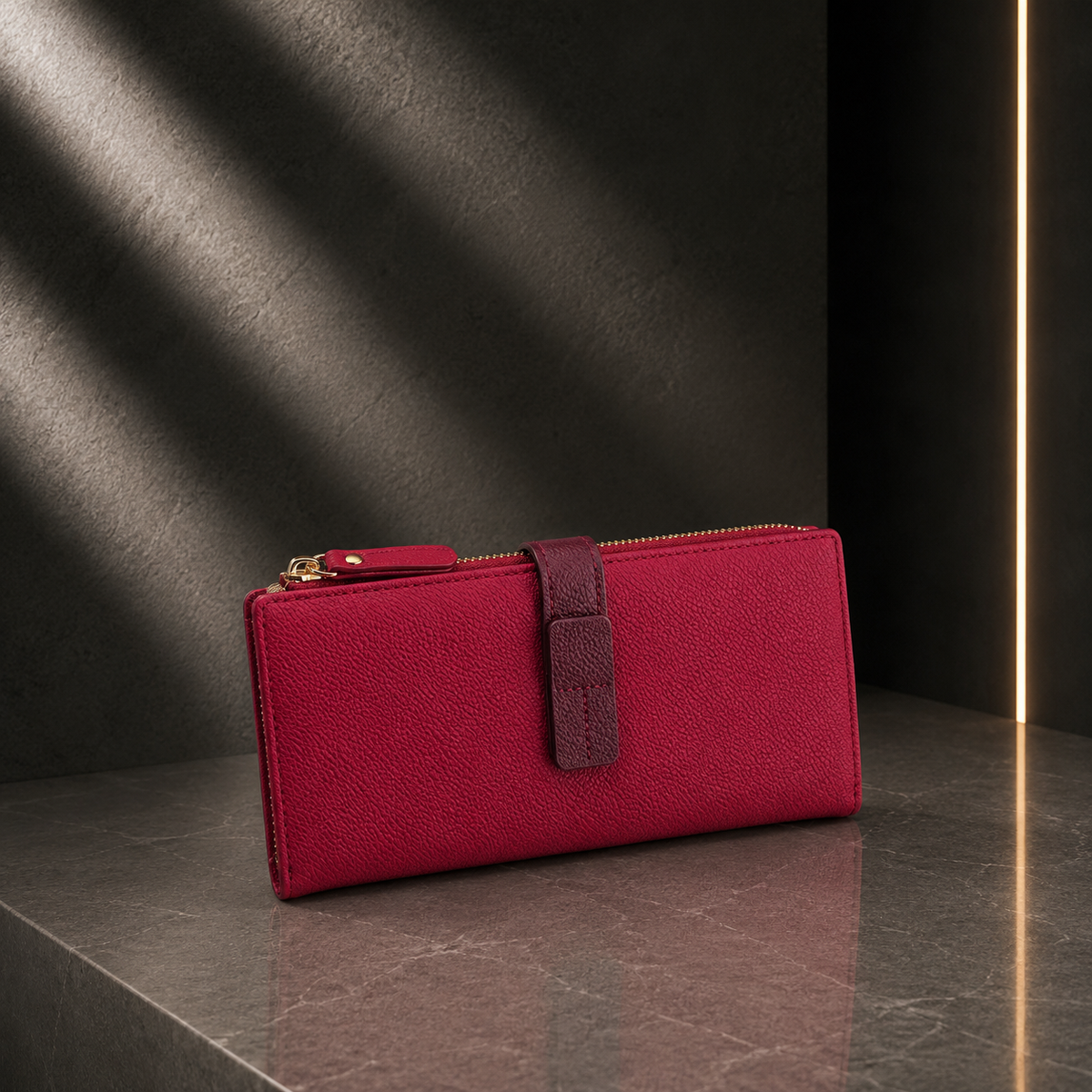 Cartera Larga Multicompartimentos